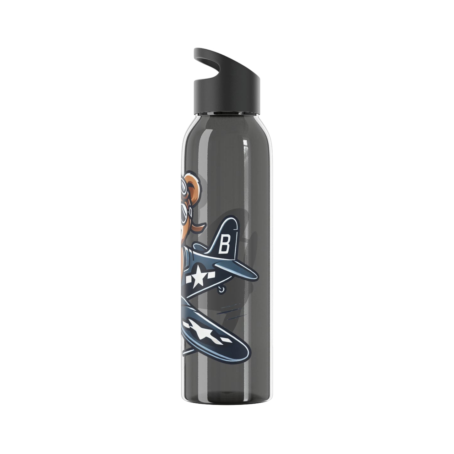 Bear flying Corsair Water Bottle