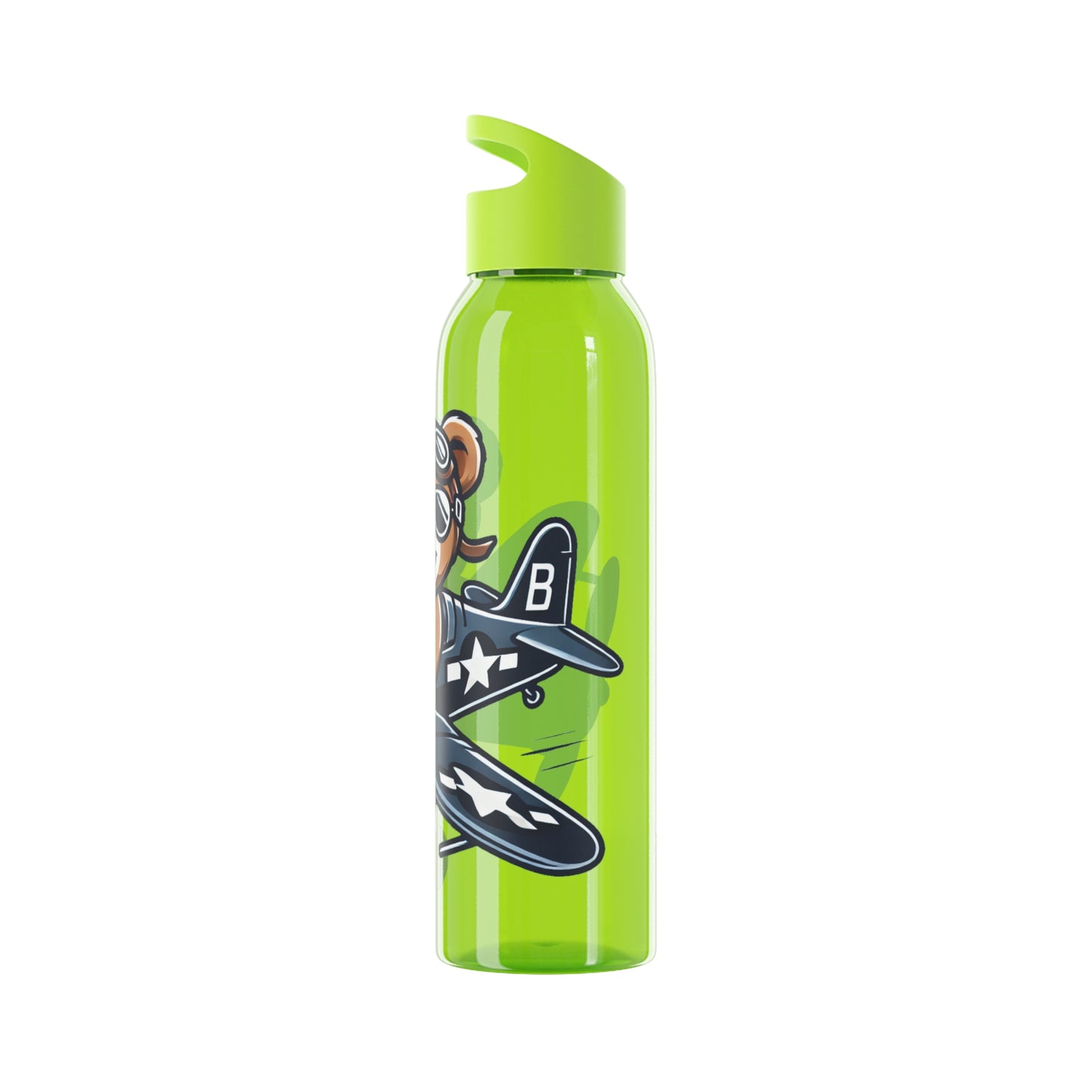 Bear flying Corsair Water Bottle