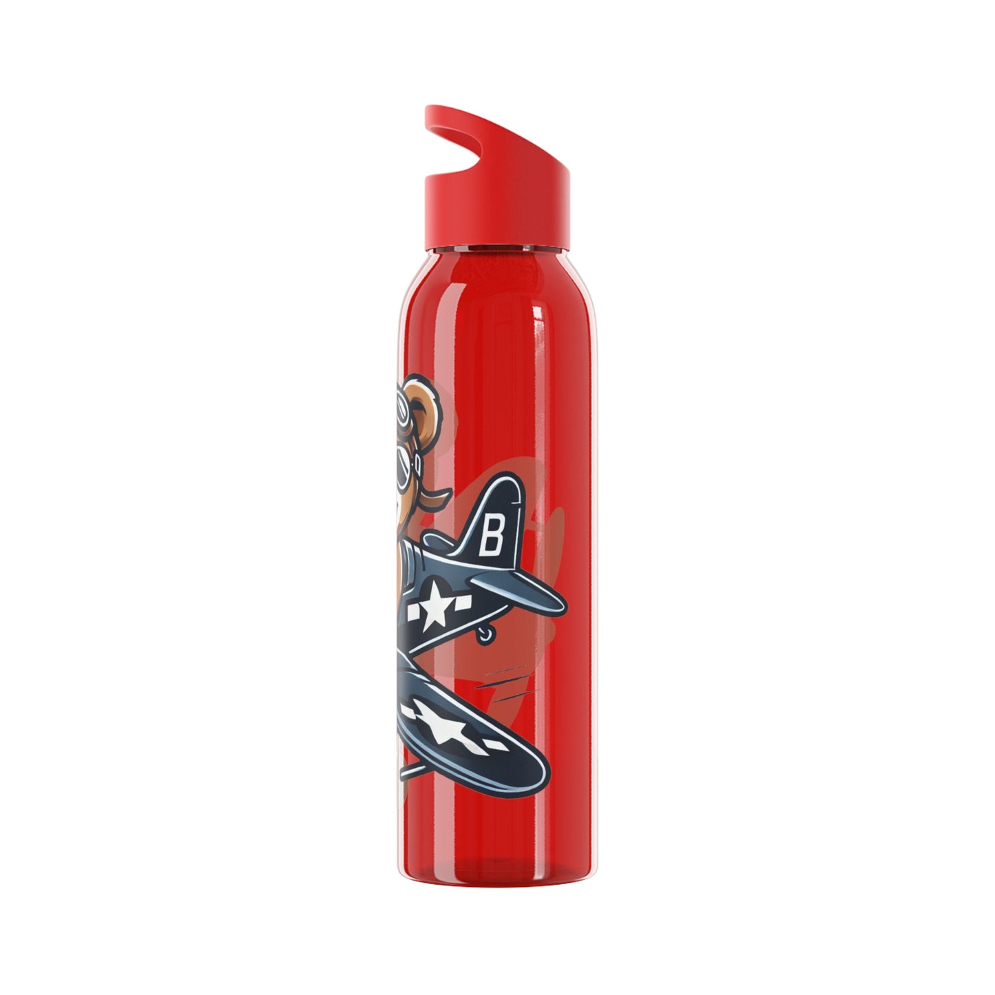 Bear flying Corsair Water Bottle