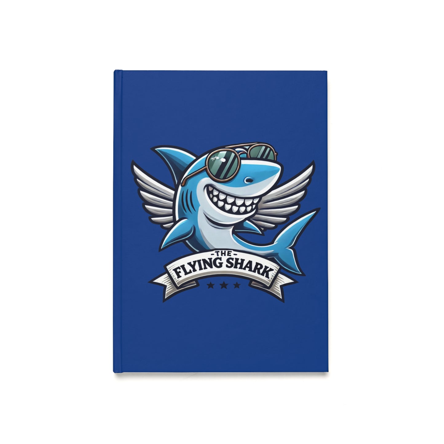 The Flying Shark Hardcover Journal - A5